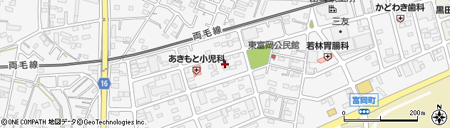 栃木県佐野市富岡町1566周辺の地図