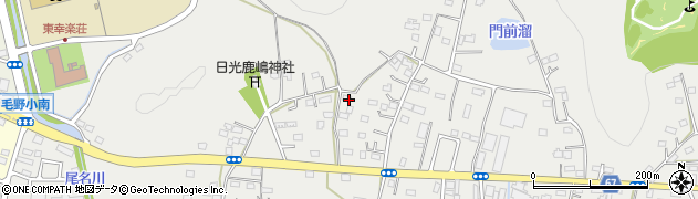 栃木県足利市大久保町1288周辺の地図