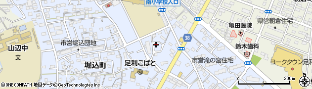 栃木県足利市堀込町2793周辺の地図