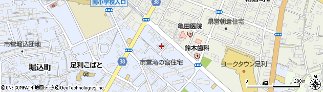 栃木県足利市堀込町2621周辺の地図