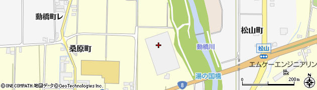 石川県加賀市桑原町（ハ）周辺の地図