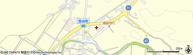 石川県小松市那谷町（ぬ）周辺の地図