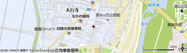栃木県小山市大行寺1062周辺の地図