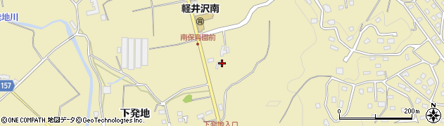 長野県北佐久郡軽井沢町発地2548周辺の地図