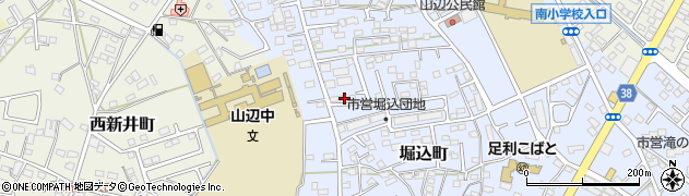 栃木県足利市堀込町2946周辺の地図