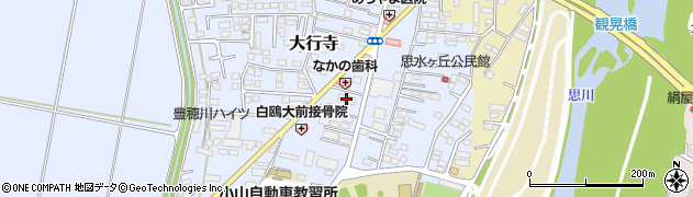 栃木県小山市大行寺1028周辺の地図