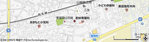 栃木県佐野市富岡町1604周辺の地図