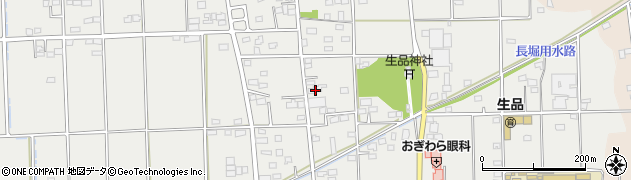 群馬県太田市新田市野井町1888周辺の地図