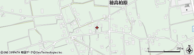 長野県安曇野市穂高柏原2992周辺の地図