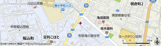 栃木県足利市堀込町2625周辺の地図