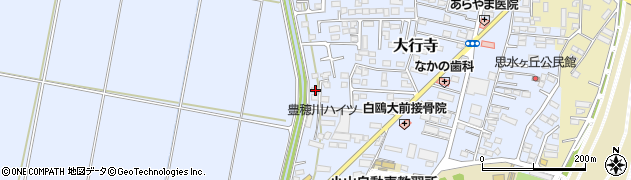 栃木県小山市大行寺935周辺の地図
