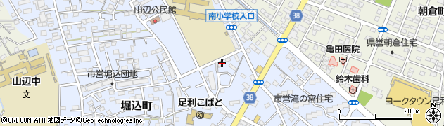 栃木県足利市堀込町2801周辺の地図
