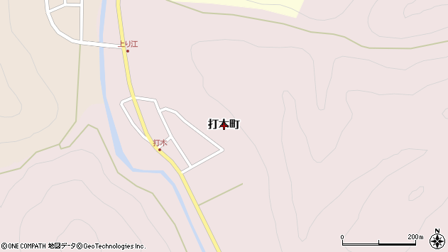 〒923-0184 石川県小松市打木町の地図