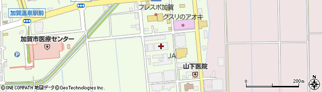 アグリサポート加賀周辺の地図