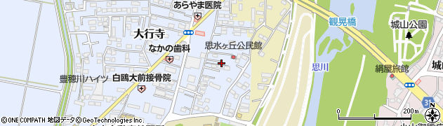 栃木県小山市大行寺1099周辺の地図