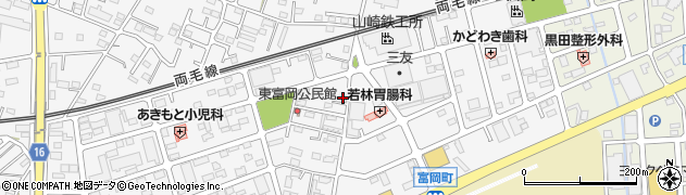 栃木県佐野市富岡町1614周辺の地図