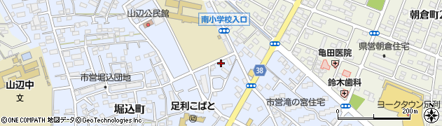 栃木県足利市堀込町2401周辺の地図