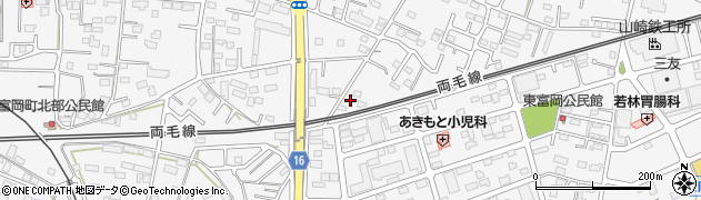 栃木県佐野市富岡町526周辺の地図