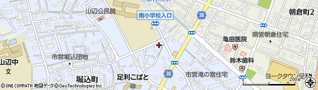 栃木県足利市堀込町2720周辺の地図