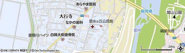栃木県小山市大行寺1097周辺の地図