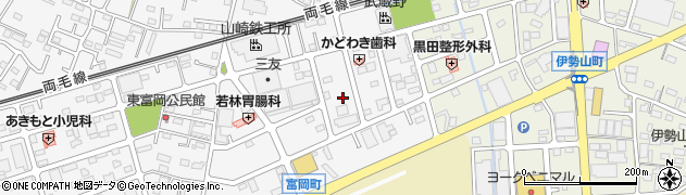栃木県佐野市富岡町1725周辺の地図