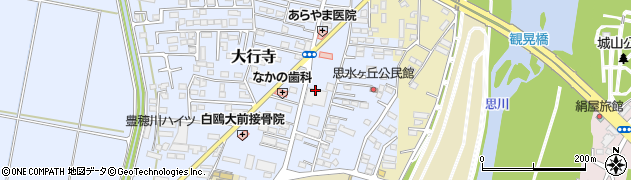 栃木県小山市大行寺1063周辺の地図