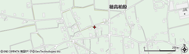長野県安曇野市穂高柏原2991周辺の地図