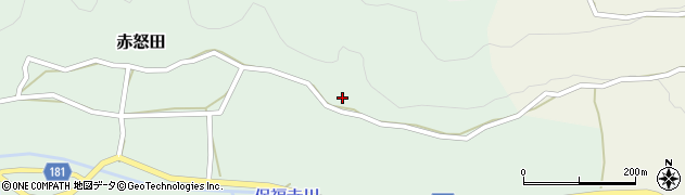 長野県松本市赤怒田958周辺の地図