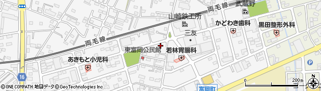 栃木県佐野市富岡町1611周辺の地図