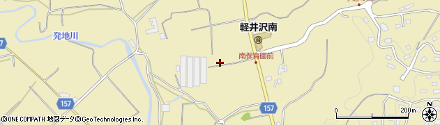 長野県北佐久郡軽井沢町発地2632周辺の地図