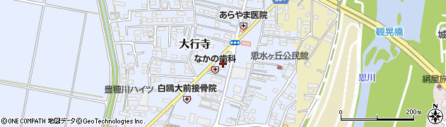 栃木県小山市大行寺1026周辺の地図