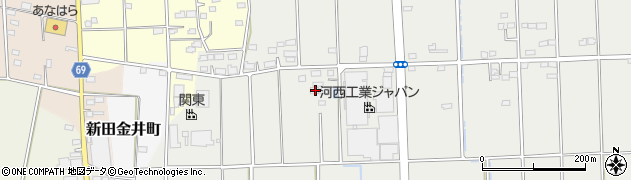 群馬県太田市新田市野井町1474周辺の地図