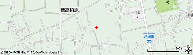 長野県安曇野市穂高柏原2881周辺の地図