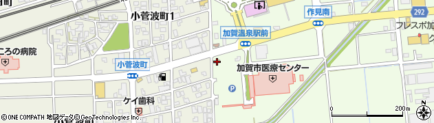 石川県加賀市作見町リ82周辺の地図