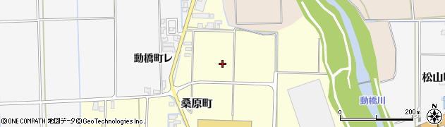 石川県加賀市桑原町（ニ）周辺の地図