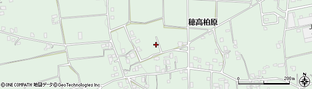 長野県安曇野市穂高柏原2989周辺の地図