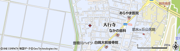 栃木県小山市大行寺1004周辺の地図