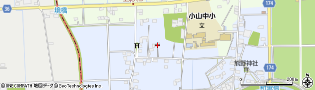 栃木県小山市上泉131-1周辺の地図