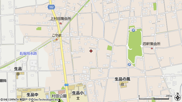 〒370-0312 群馬県太田市新田村田町の地図