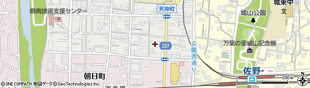 栃木県佐野市天神町777周辺の地図