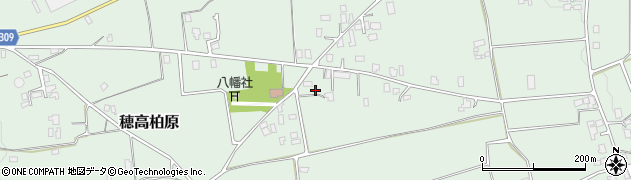 長野県安曇野市穂高柏原4119周辺の地図