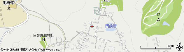 栃木県足利市大久保町1251周辺の地図