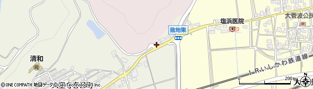 石川県加賀市大聖寺敷地（チ）周辺の地図