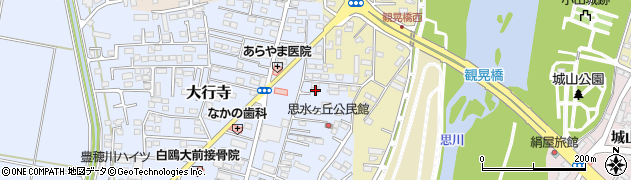 栃木県小山市大行寺1088周辺の地図