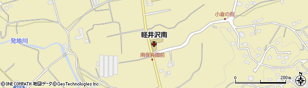 長野県北佐久郡軽井沢町発地2560周辺の地図