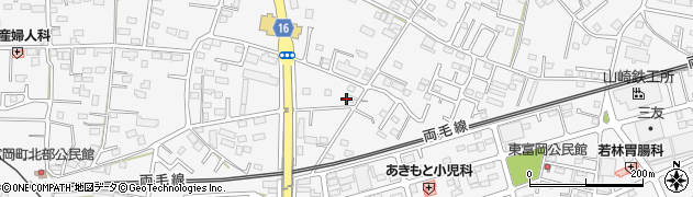 栃木県佐野市富岡町197周辺の地図