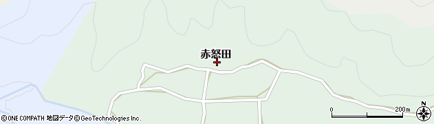 長野県松本市赤怒田729周辺の地図