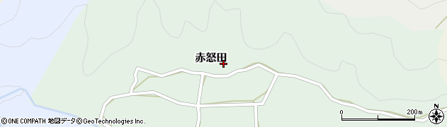 長野県松本市赤怒田737周辺の地図