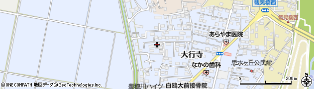 栃木県小山市大行寺1003周辺の地図