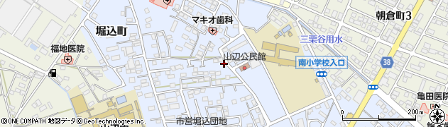 栃木県足利市堀込町2928周辺の地図